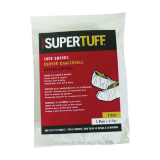 Trimaco 04501/12 SuperTuff Shoe Guards, One Size - White