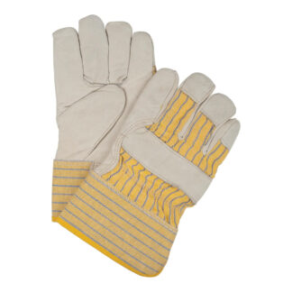 Zenith SEH040R Superior Warmth Winter-Lined Fitters Gloves, Large - White & Yellow