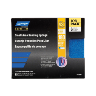 Norton 82085 4-1/2" x 2-11/16" 180 Grit Fine ProSand Sanding Sponge