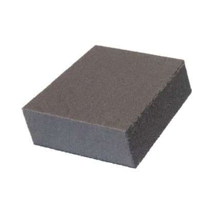 NORTON MultiSand 02082 Sanding Sponge, 4-7/8 in L, 2-7/8 in W, Fine, Medium