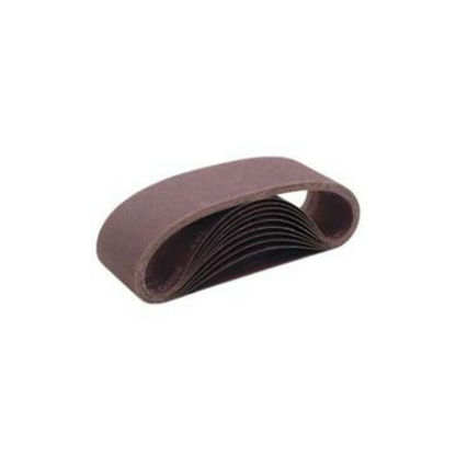 Norton Metalite R255 Series 81847 Portable Sanding Belt, 3 in W, 24 in L, 36 Grit, Extra Coarse, Aluminum Oxide Abrasive