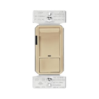 Eaton Wiring Devices SAL06P2-V-K-L Slide Dimmer, 120 V, Ivory