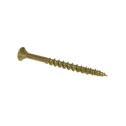 Hillman 2-1/2" Yellow Flat Socket Head Construction Screws #8