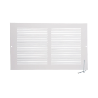 Imperial 16" x 8" RG0053 Imperial Return Air Baseboard Grille - White