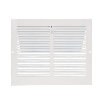 Imperial RG0592 12" x 6" Sidewall Register with Damper, White