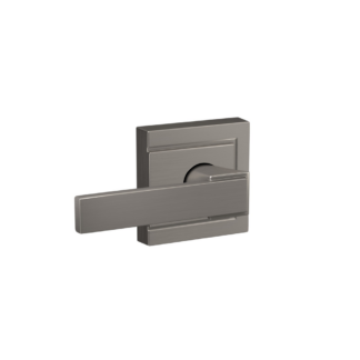 Schlage Upland Trim Passage Northbrook Lever - Satin Nickel