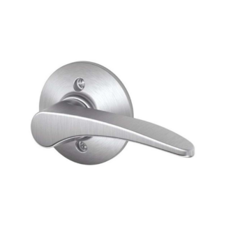 Schlage Standard Trim Right Handed Manhattan Lever - Satin Chrome