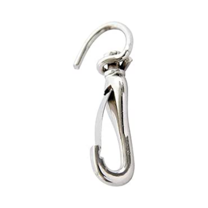 KingChain 146640 3/8" Open Swivel Baby Spring Snap