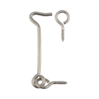 Hillman 853373 3" Stainless Steel Hook and Eye Latch