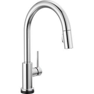 Delta 9159T-DST TRINSIC Single Handle Pull-Down Kitchen Faucet with Touch2O Technology - Chrome