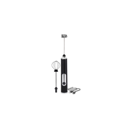 Café Culture 4244786BK Rechargeable Frother & Whisk