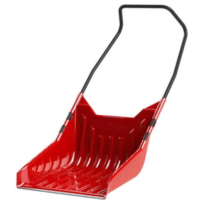 Garant GPSS60 60L Premium Sleigh Shovel with Poly Scoop with Steel Wear Strip - Red