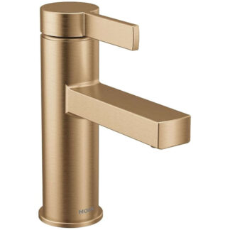 Moen 84774 Beric Bronzed Gold Single Handle Bathroom Faucet
