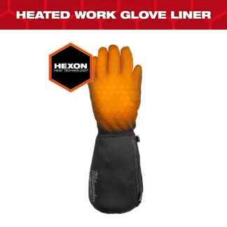 Milwaukee M701B-212X Heated Work Glove Liners, 2X - Black