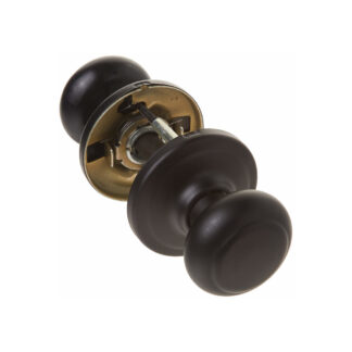 Weiser 9GA1010-009 Troy Passage Knob - Iron Black