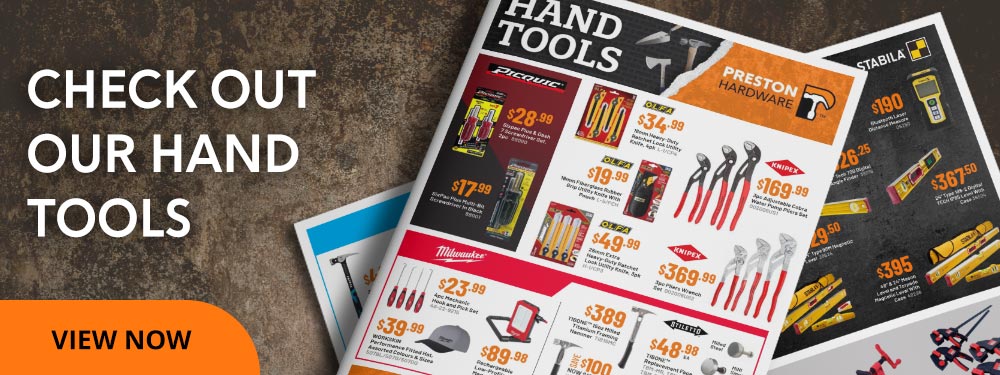 View the hand tools flyer