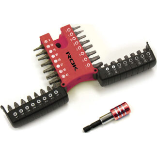 Holland 37170 Screwdriver Drill Bit Set with Holder, 33 Pack