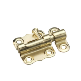 Onward 376BR 2" Regular-Duty Steel Barrel Bolt - Brass