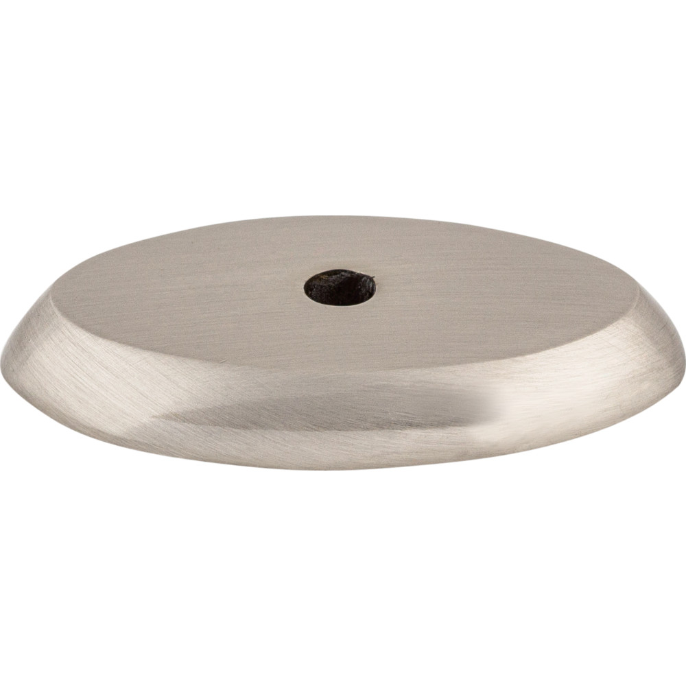 Top Knobs Aspen II Oval Backplate, 1 1/2"
