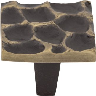 Top Knobs Cobblestone Cobblestone Square Knob, 1 3/8"