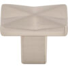 Top Knobs Mercer Quilted Knob, 1 1/4"