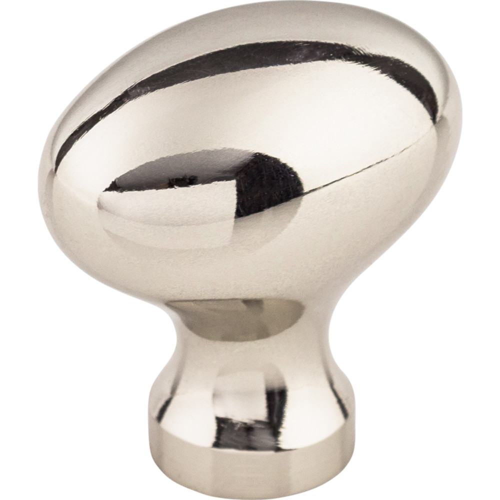 Top Knobs Asbury Egg Knob, Polished Nickel