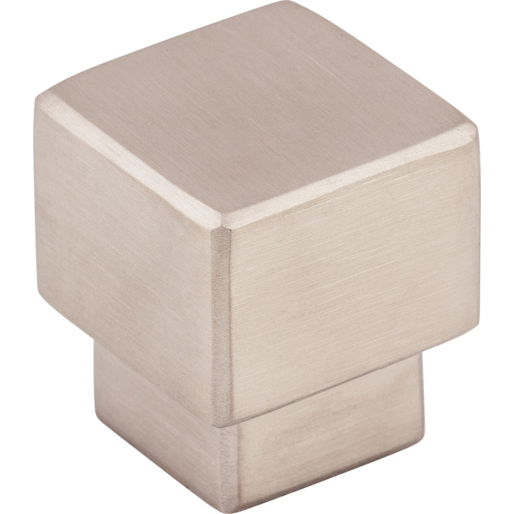 Top Knobs SANCTUARY (R) II Tapered Square Knob, 1", Stainless Steel