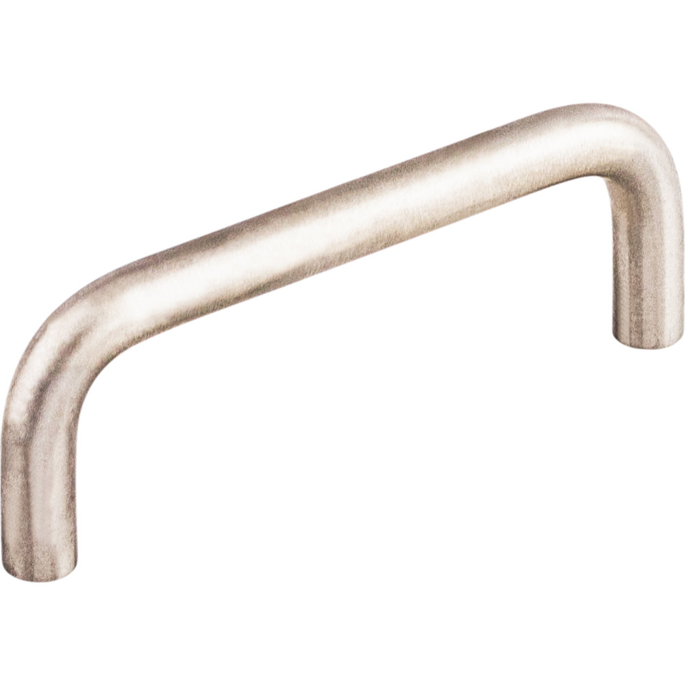 Top Knobs Stainless Steel Bent Bar (8mm Diameter), 3" Center to Center, Stainless Steel
