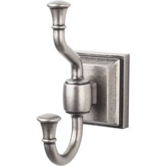 Top Knobs TOP BATH (R) Stratton Bath Stratton Bath Double Hook, 5 1/8"