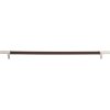 Atlas Zanzibar Brown Appliance Pull 17" Center to CenterLeather