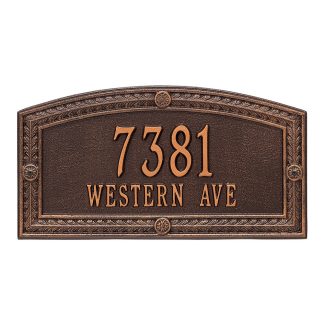 Whitehall Personalized Hamilton Plaque - Standard - Wall - 2 Line
