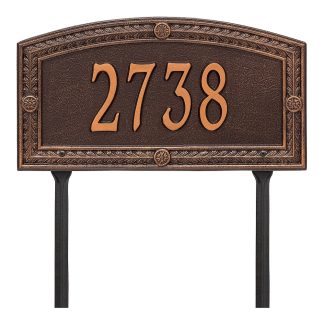 Whitehall Personalized Hamilton Plaque - Standard - Lawn - 1 Line