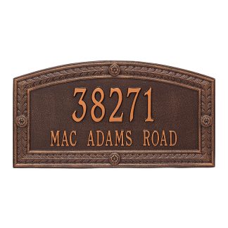 Whitehall Personalized Hamilton Plaque - Estate - Wall - 2 Line