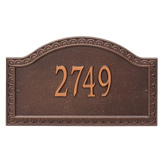 Whitehall Personalized Penhurst Plaque - Grande - Wall - 1 Line