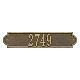 Whitehall Personalized Richmond Horizontal Plaque - Standard - Wall - 1 Line