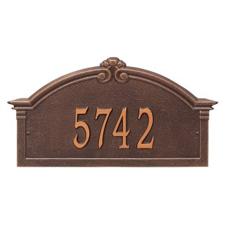 Whitehall Personalized Roselyn Arch Plaque - Grande - Wall - 1 Line