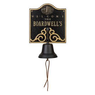 Whitehall Lighthouse Bell Welcome Personalized Plaque