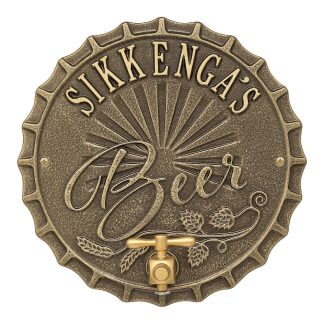 Whitehall Bottle Cap Brew Pub Plaque