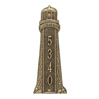 Whitehall Personalized Lighthouse Vertical Plaque