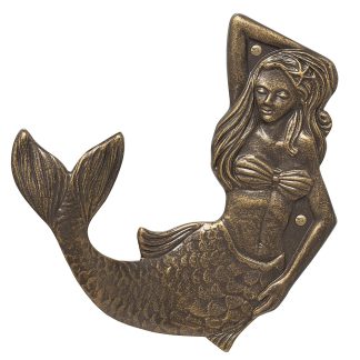 Whitehall Left Mermaid Towel Hook