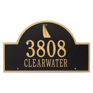 Whitehall Personalized Sailboat Arch Plaque