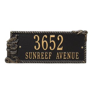 Whitehall Personalized Seagull Rectangle Plaque - Two Lines
