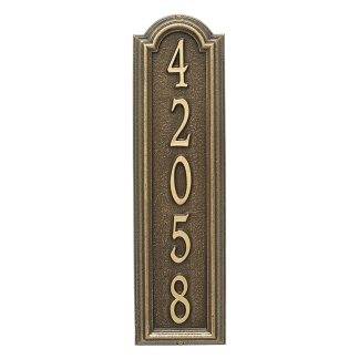 Whitehall Personalized Manchester Vertical Wall Plaque