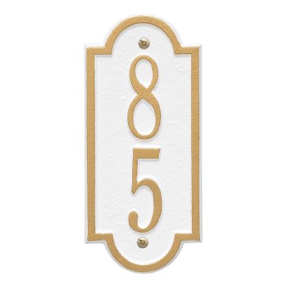 Whitehall Personalized Richmond Vertical Mini Wall Plaque