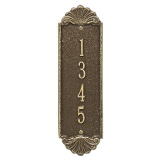 Whitehall Personalized Shell Vertical 12" Wall Plaque