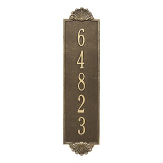 Whitehall Personalized Shell Vertical Estate Wall Plaque