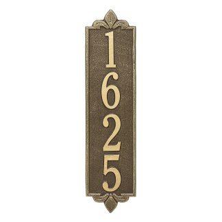 Whitehall Personalized Lyon Vertical Estate Wall Plaque