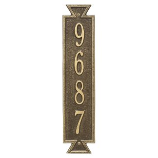 Whitehall Personalized Exeter Vertical Wall Plaque