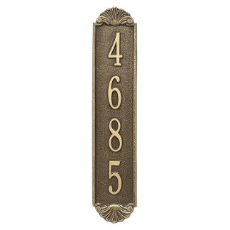 Whitehall Personalized Slim Shell Vertical Wall Plaque