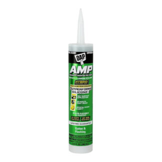 DAP 7079870765 266ml AMP Advanced Modified Polymer Gutter & Flashing Sealant - Crystal Clear